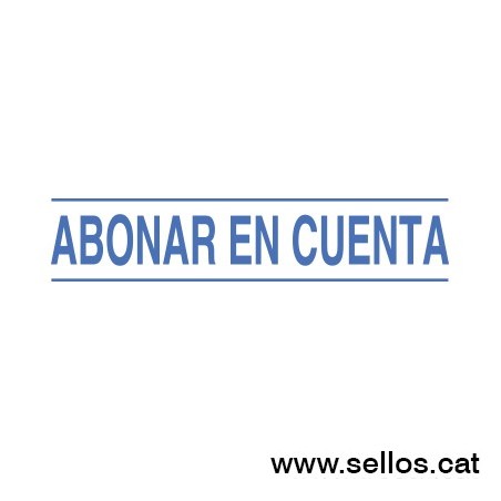 Formula Comercial TRODAT Abonar en cuenta
