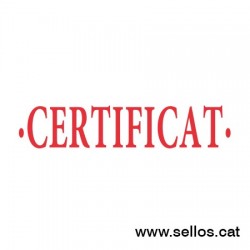 Formula Comercial TRODAT Certificat