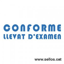Formula Comercial TRODAT Conforme llevat d'examen