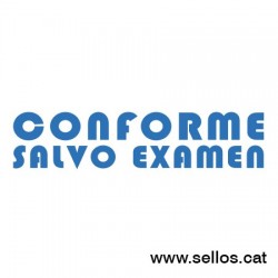 Formula Comercial TRODAT Conforme llevat d'examen