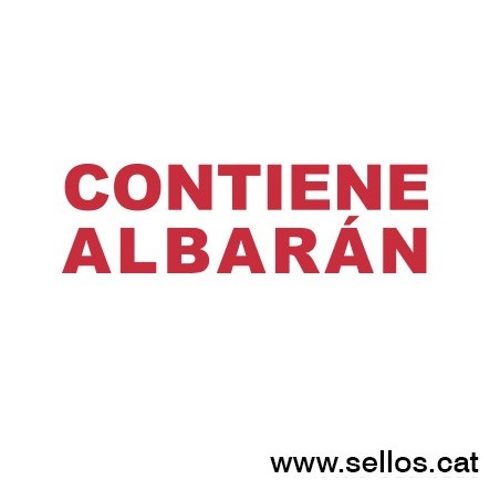 Formula Comercial TRODAT Contiene albarán