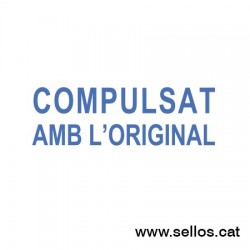 Formula Comercial TRODAT Compulsat amb l'original