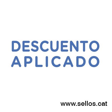 Formula Comercial TRODAT Descuento aplicado