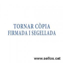 Formula Comercial TRODAT Devolver copia firmada y sellada