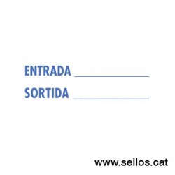 Formula Comercial TRODAT Entrada/Salida