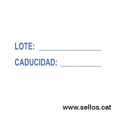 Formula Comercial TRODAT Lote/Caducidad