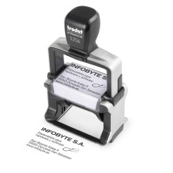 Trodat 5206 Professional 4.0, de 56 x 33 mm.
