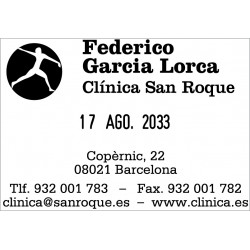 Datador TRODAT Professional ref. 5480 amb placa de 68 x 47 mm.