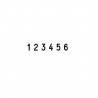 Numerador Trodat 5546 de 6 xifres sense placa