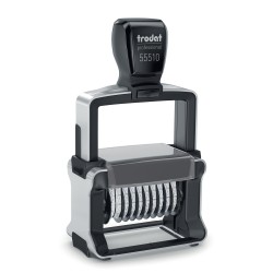 Numerador TRODAT Professional Line de 10 xifres amb placa 56x33 mm.