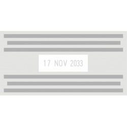 Fechador Trodat Printy 4726 placa de 75 x 38 mm. hasta 6 líneas