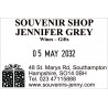 Fechador Trodat Printy 4727 con placa de 60 x 40 mm. marcada en tinta negra