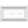 Fechador Trodat Printy 4750 con placa de 41 x 24 mm. hasta 2 lineas