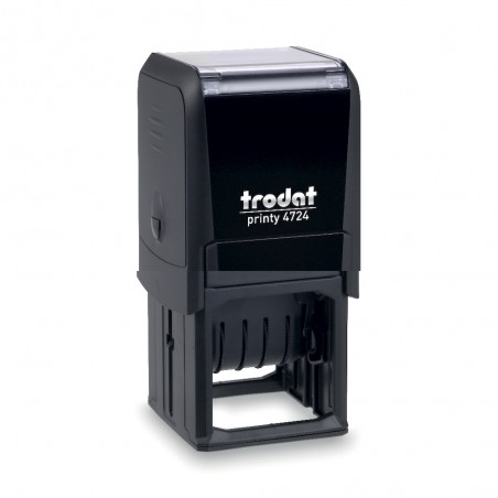 Fechador Trodat Printy 4724 con placa de 40 x 40 mm.