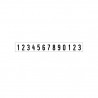 Numerador Trodat Printy 48313 de 13 xifres (sense placa) de 3,8 mm.