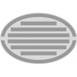 Trodat Printy 44045 oval. placa de 45x30 mm.