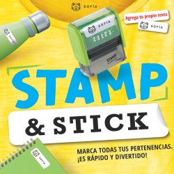 Kit textil Stamp & Stick