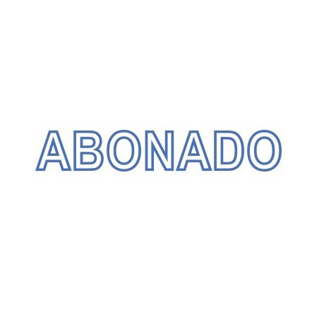 Segell d'entintatge automàtic TRODAT fórmula comercial "ABONAT"