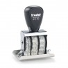 Fechador manual Trodat 2210 con placa de 47x30 mm.