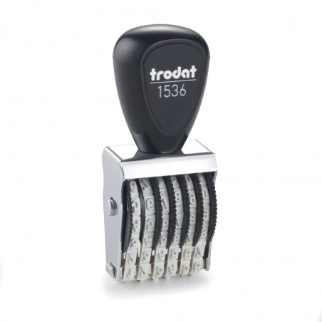 Numerador Trodat 1536, 6 bandas de 3 mm.