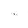 Numerador Trodat 1544, 4 bandes de 4 mm.