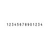 Numerador Trodat 15514, 14 bandas de 5 mm.