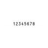 Numerador Trodat 1598, 8 bandes de 9 mm.