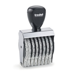 Numerador Trodat 1598, 8 bandes de 9 mm.