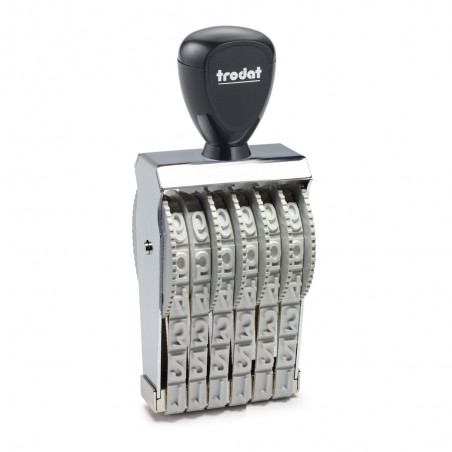 Numerador Trodat 15126, 6 bandas de 12 mm.