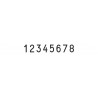 Numerador Trodat 15128, 8 bandes de 12 mm.