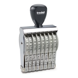 Numerador Trodat 15128, 8 bandes de 12 mm.