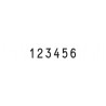 Numerador Trodat 15156, 6 bandas de 15 mm.