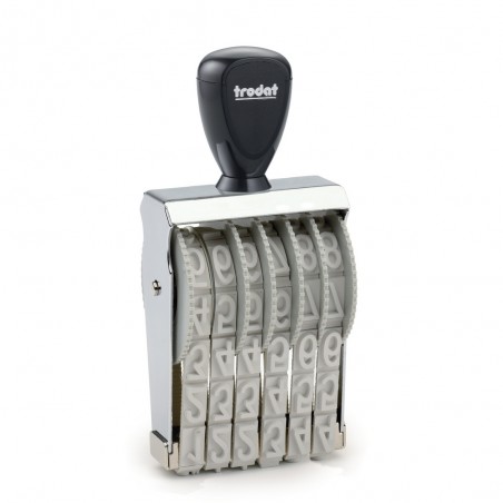 Numerador Trodat 15156, 6 bandas de 15 mm.