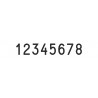 Numerador Trodat 15188, 8 bandes de 18 mm.