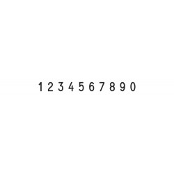 Numerador Image F15710, 10 bandes de 7 mm.