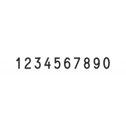 Numerador Image F151510, 10 bandas de 15 mm.