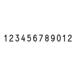 Numerador Image F151812, 12 bandes de 18 mm.