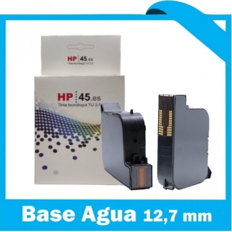 Cartucho HP 45 base agua de 12,7 mm