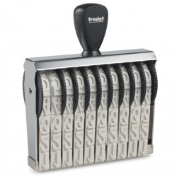 Numerador Trodat 151810, 10 bandas de 18 mm.