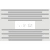 Datador Trodat 54110 Professional de 85 x 55 mm.